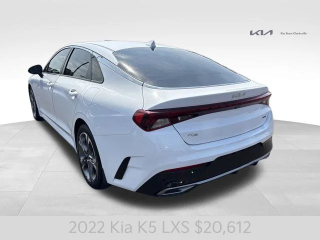 Certified Used 2022 White Kia LXS image 6