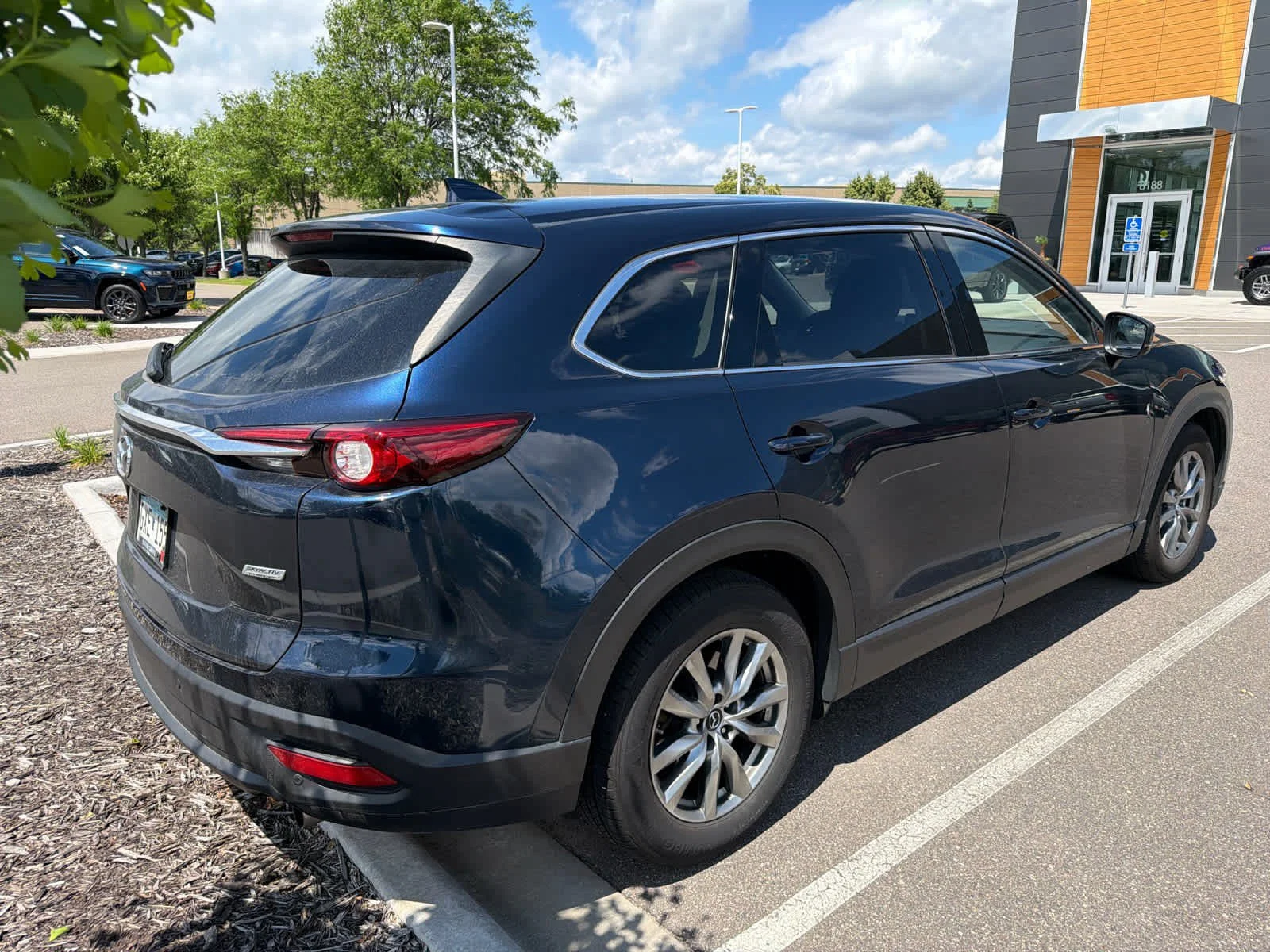 Used 2018 Deep Crystal Blue Mica Mazda Touring image 2