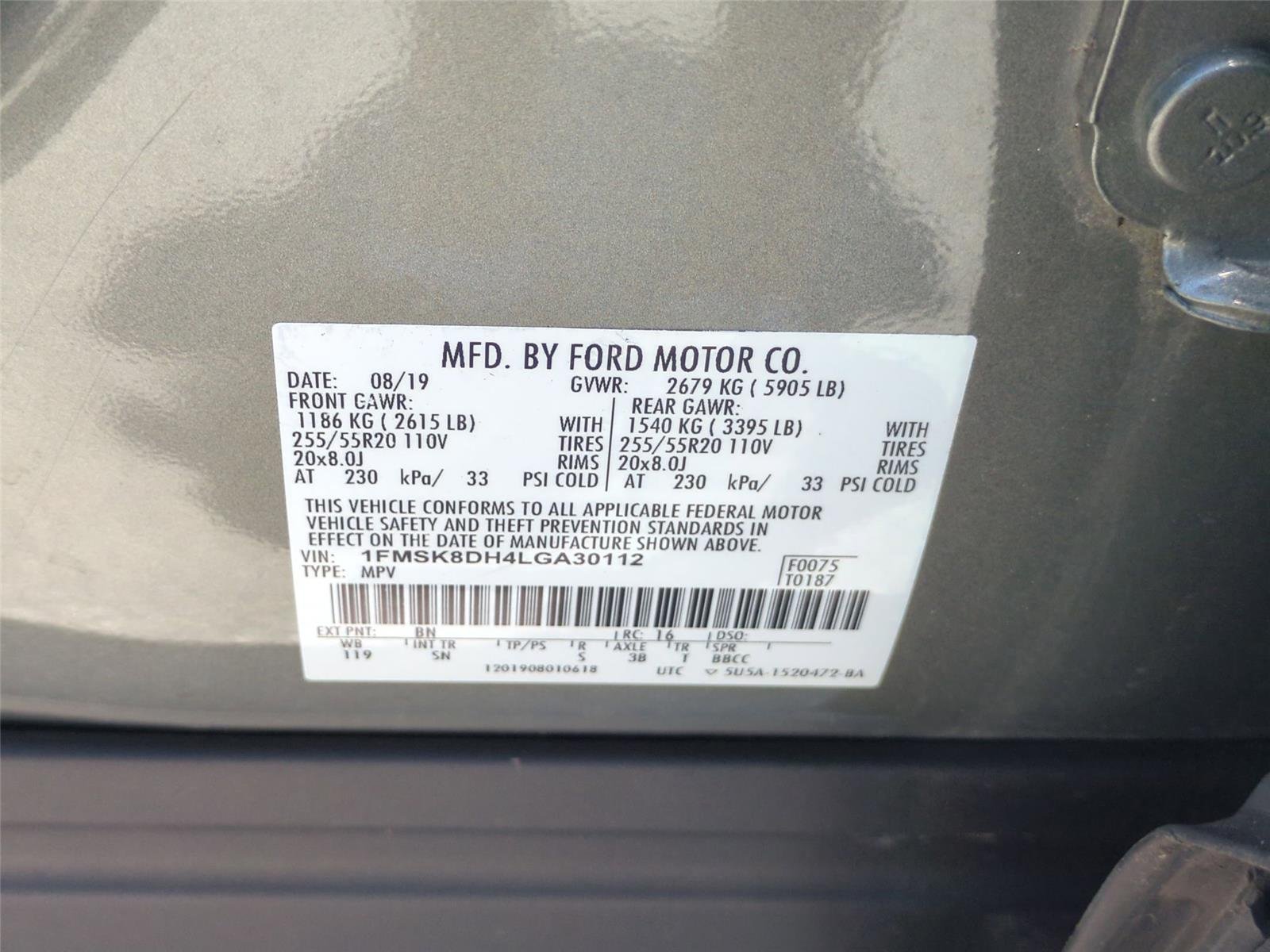 Used 2020 Silver Spruce Metallic Ford XLT image 44