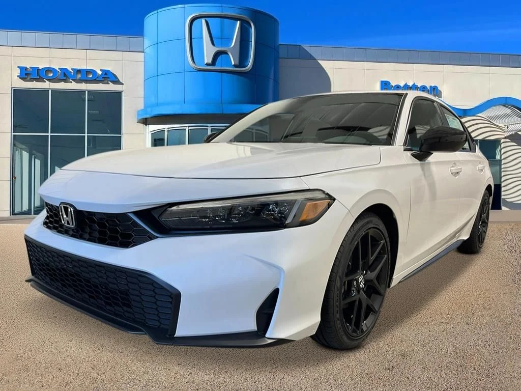 New 2026 White Honda Sport image 1
