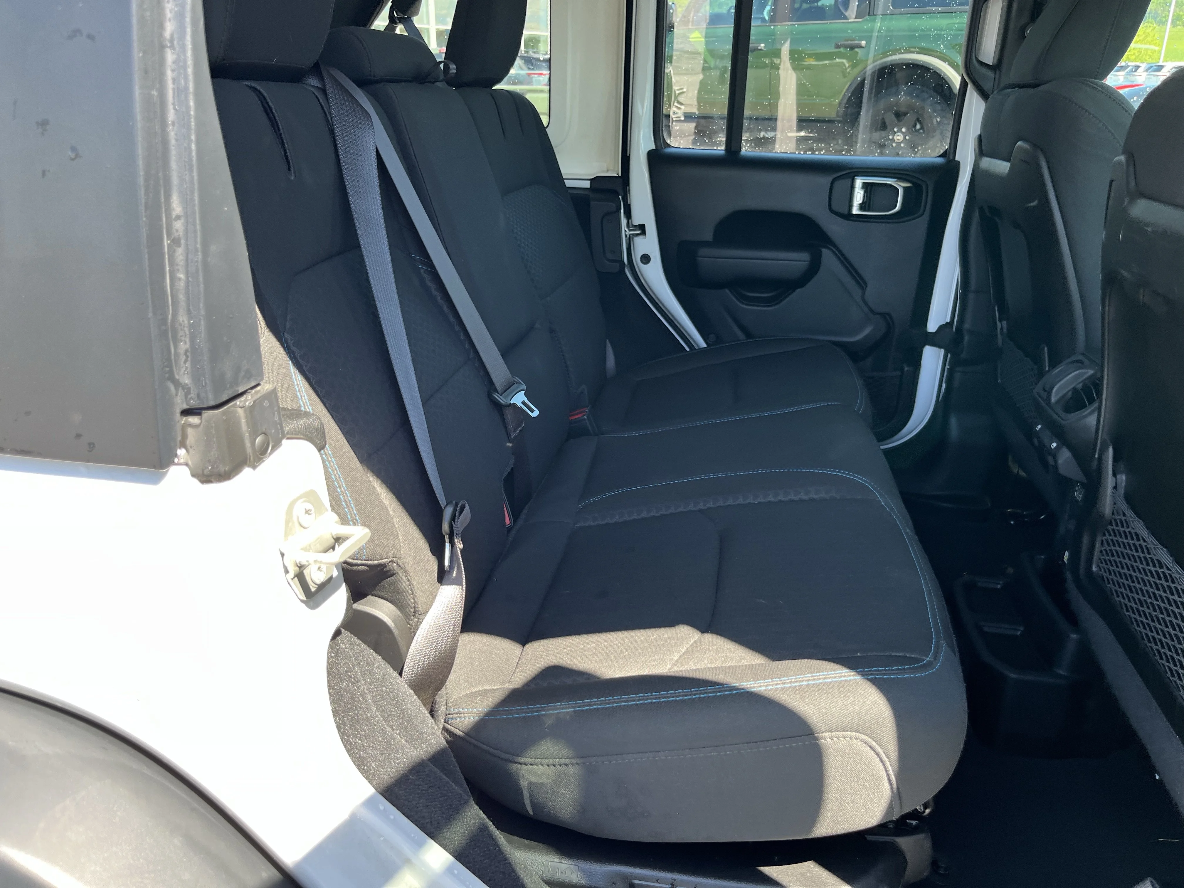 Used 2024 Bright White Clearcoat Jeep Rubicon 4xe image 4