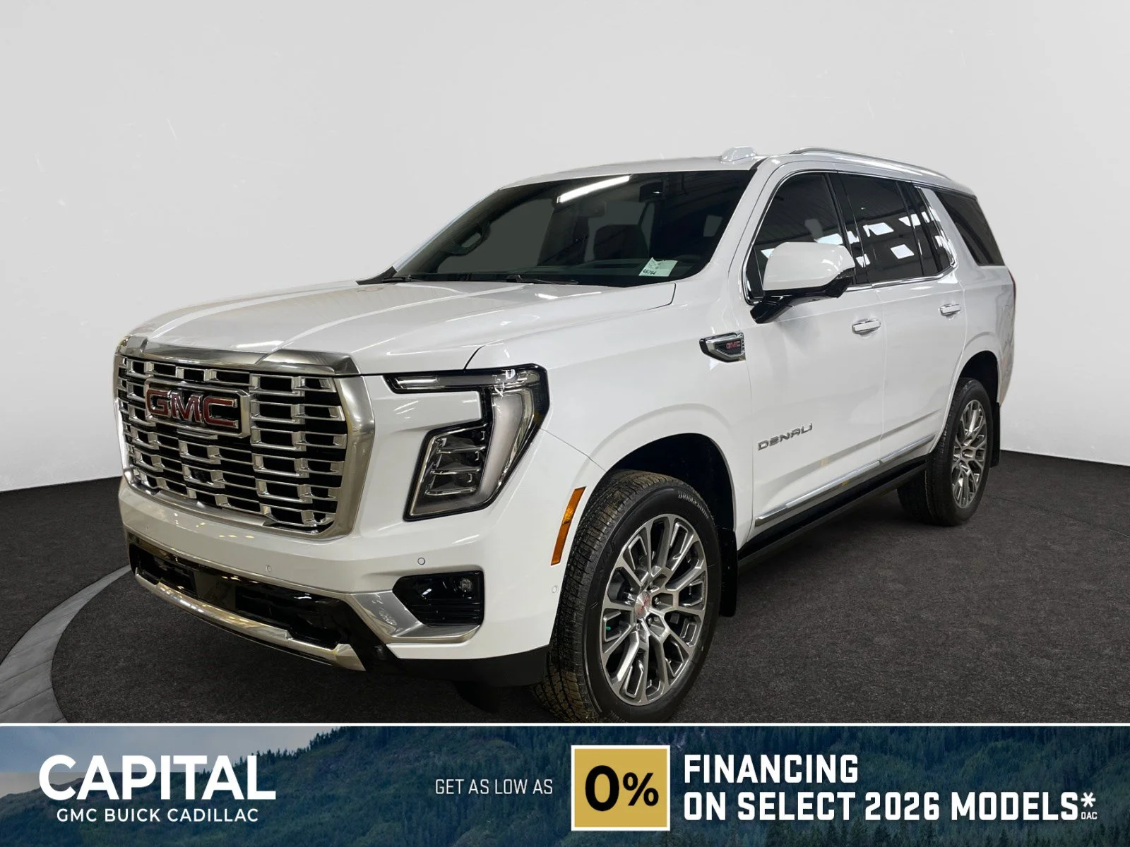 New 2026 Glacier White Tricoat GMC Denali image 1