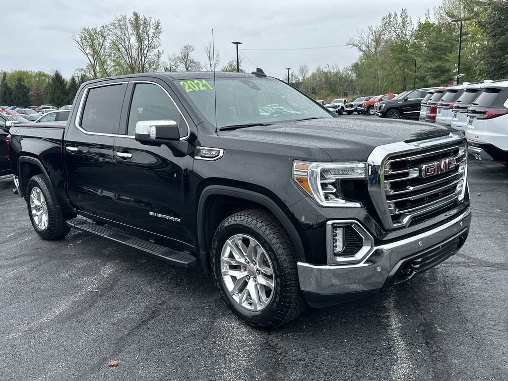 Certified Used 2021 ONYX BLACK GMC SLT image 2