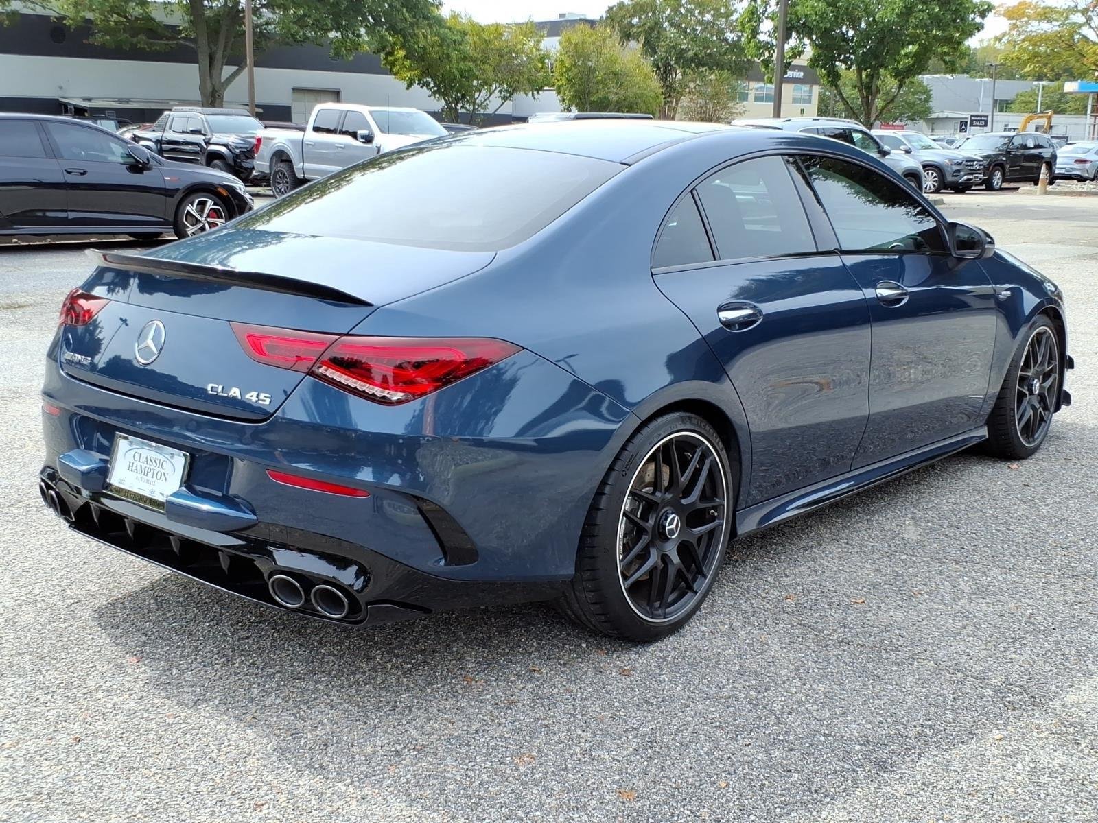 Used 2022 Denim Blue Metallic Mercedes-Benz AMG® CLA 45 image 8