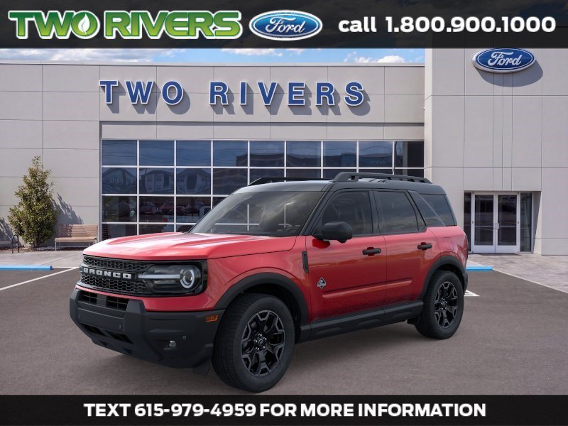New 2026 Ruby Red Metallic Tinted Clearcoat Ford Outer Banks® image 1