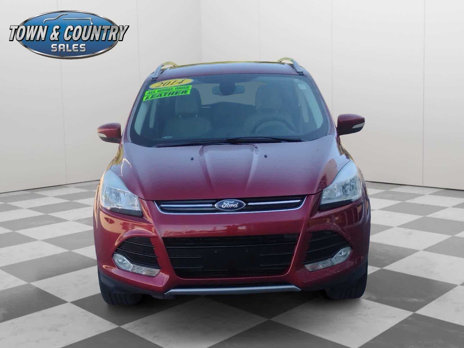 Used 2014 Ford Escape Titanium with VIN 1FMCU9JX3EUA59315 for sale in Quinnesec, MI
