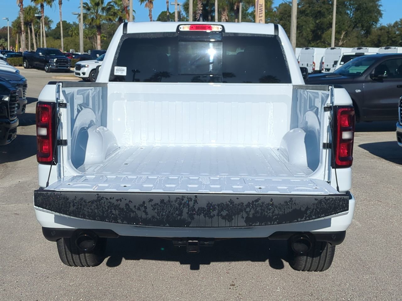 New 2026 Bright White Clearcoat RAM Laramie image 12