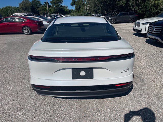 Used 2024 Stellar White Metallic Lucid Touring image 3
