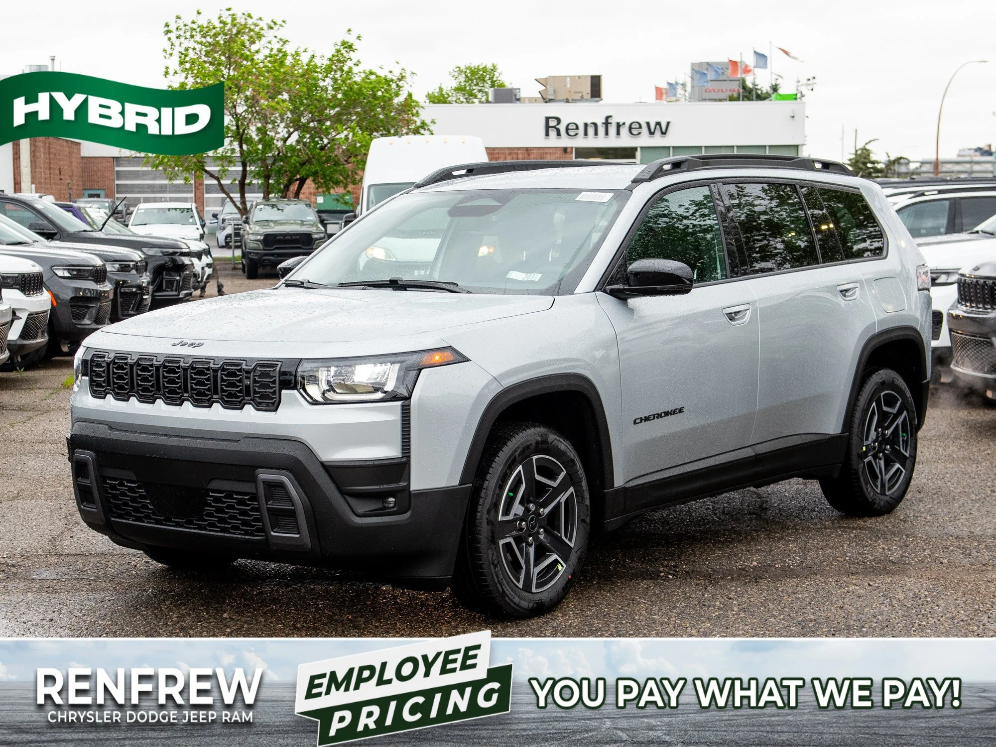 New 2026 Silver Jeep Limited * Hybrid image 1