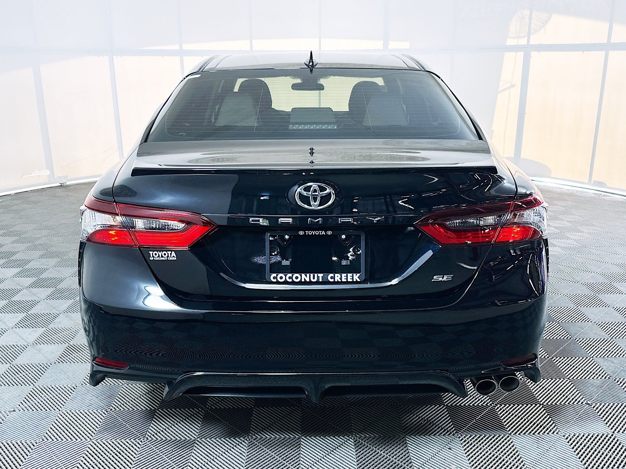 Certified Used 2023 Midnight Black Metallic Toyota SE image 4