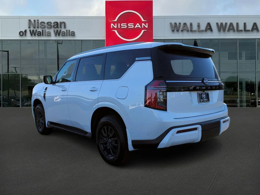 New 2026 Aspen White Tricoat Nissan SV image 5