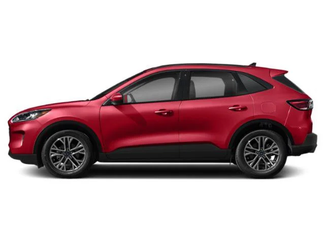 Used 2021 Rapid Red Metallic Tinted Clearcoat Ford SEL image 3