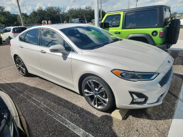 Used 2019 White Ford Titanium image 4