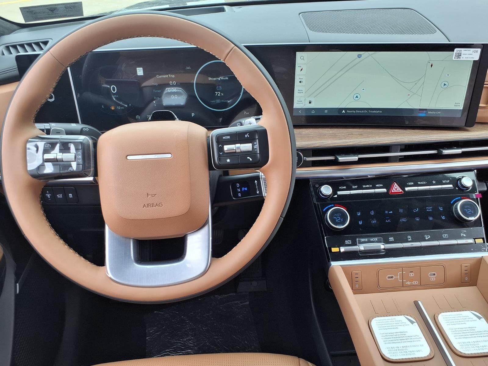 New 2026 PHANTOM BLACK / BROWN HYUNDAI CALLIGRAPHY AWD image 9