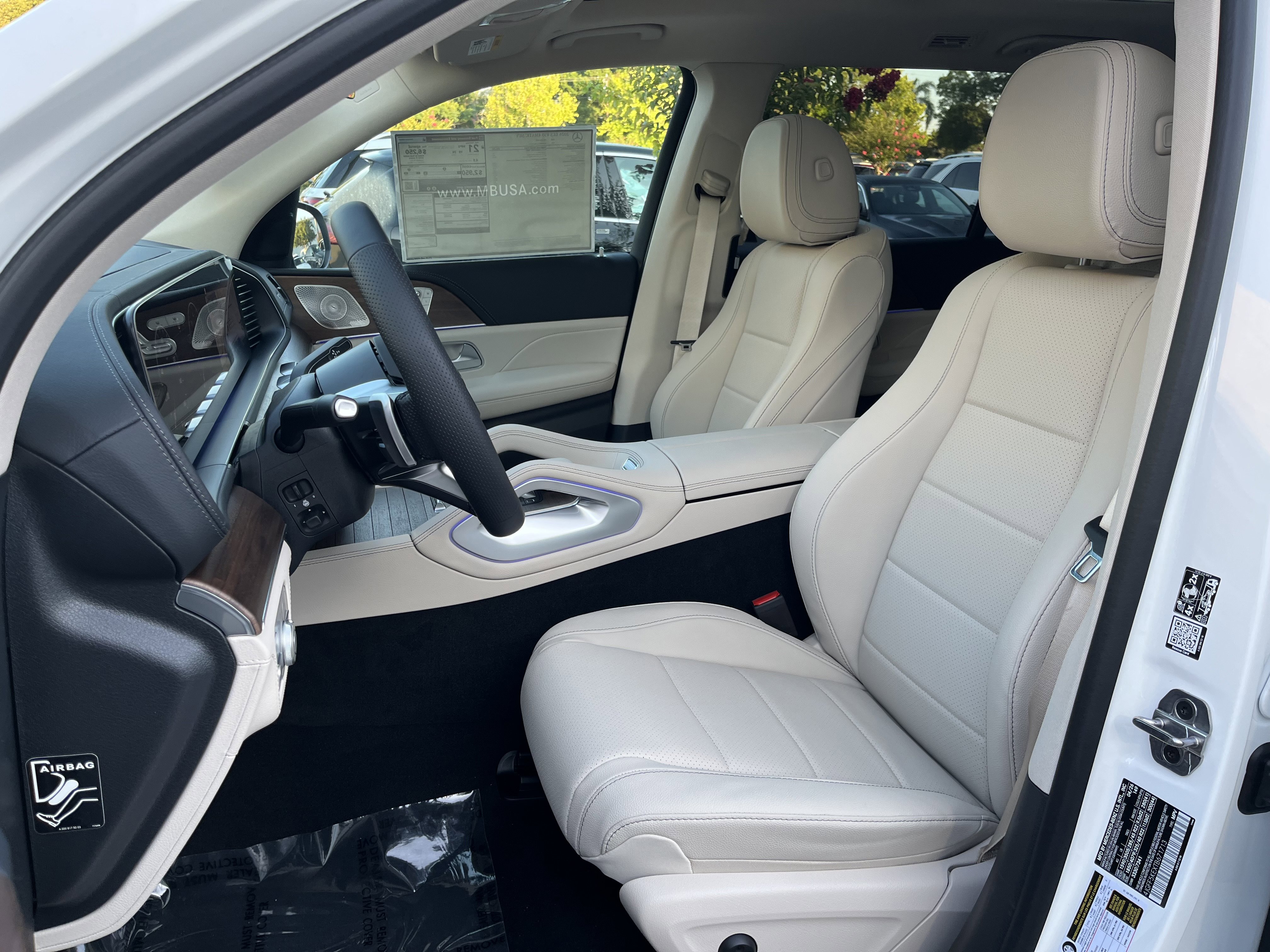 New 2026 Polar White Mercedes-Benz GLS 450 image 16