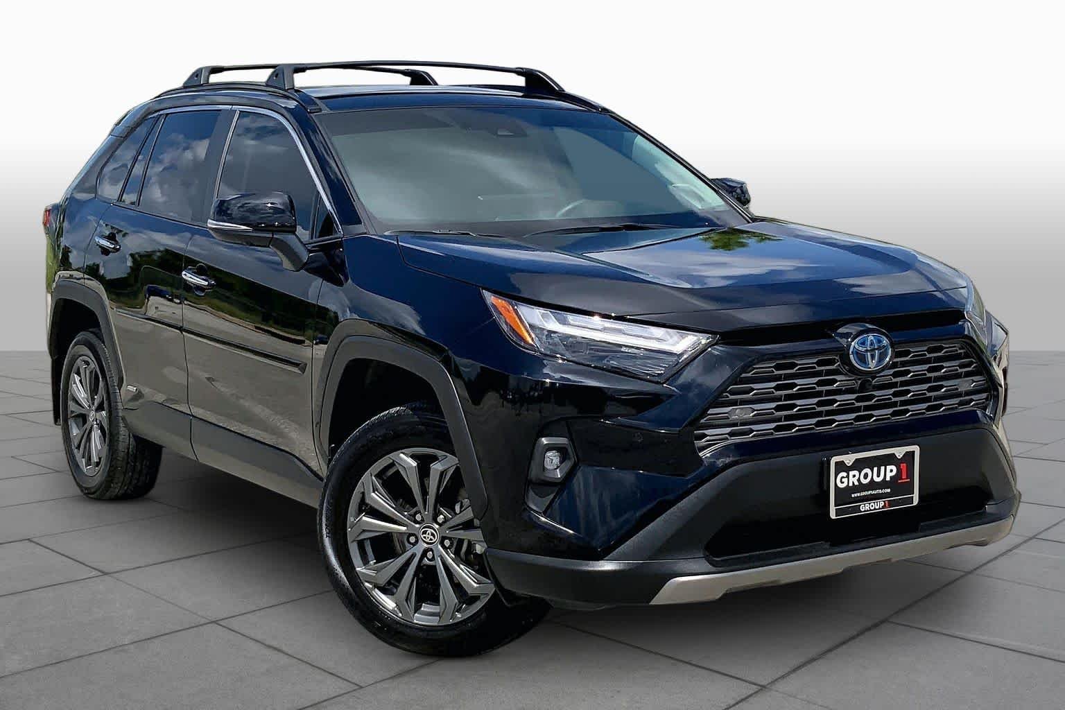Used 2024 Midnight Black Metallic Toyota Hybrid Limited image 3