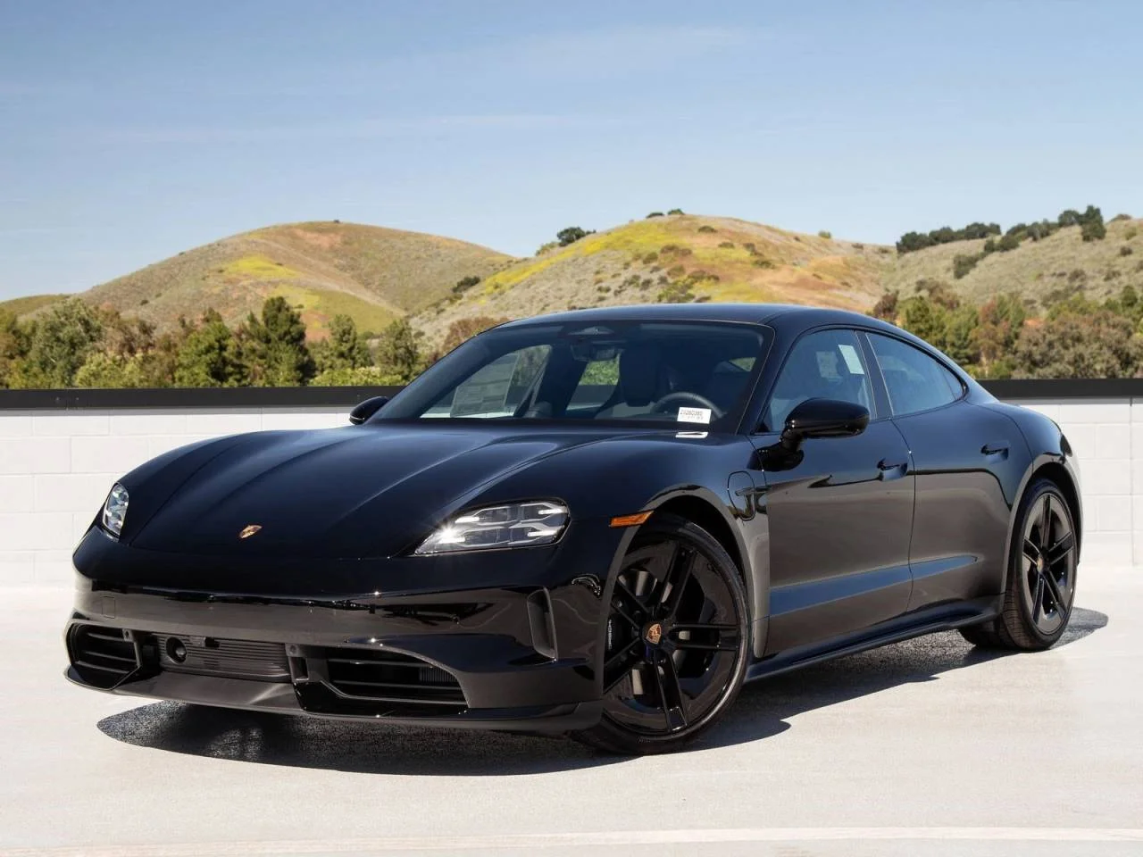 New 2026 Black Porsche  image 1