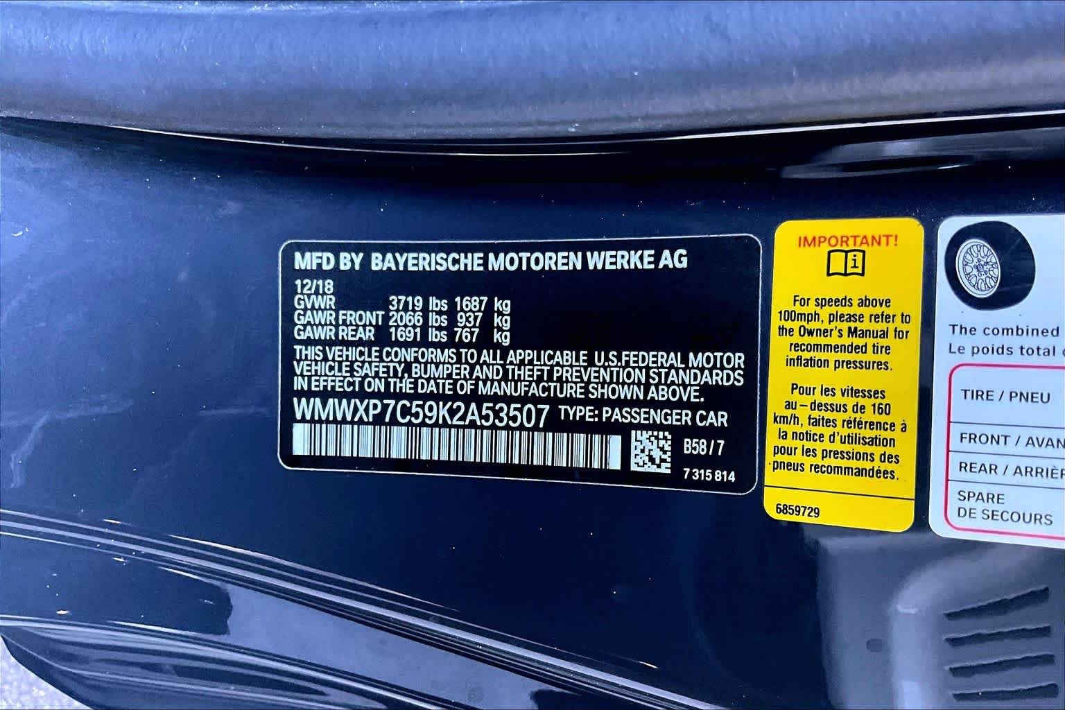 Used 2019 Thunder Grey Metallic MINI Cooper S image 34