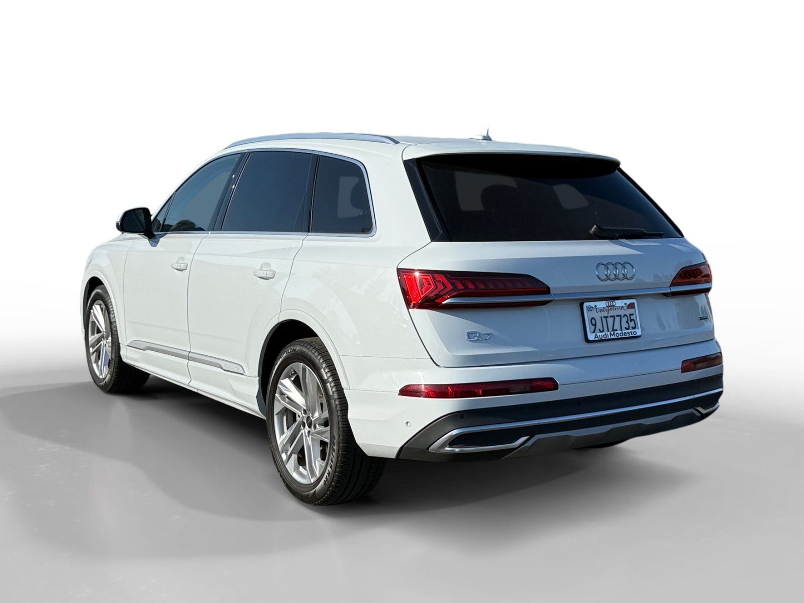Used 2023 Glacier White Metallic Audi 55 Prestige image 3