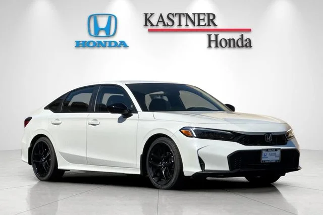 New 2026 Platinum White Pearl Honda 2WD SPORT image 2
