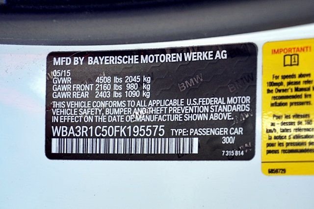 Used 2015 White BMW 435i M Sport image 36