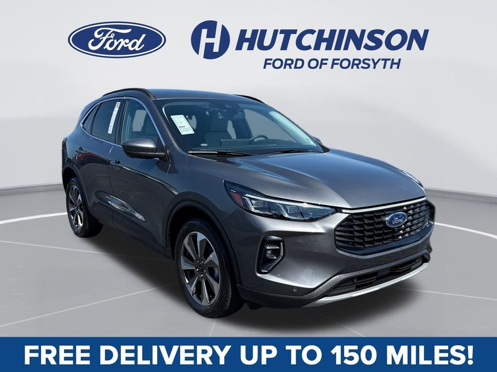 Carbonized Gray Metallic 2023 Ford Escape Platinum AWD SUV / Crossover All-Wheel Drive