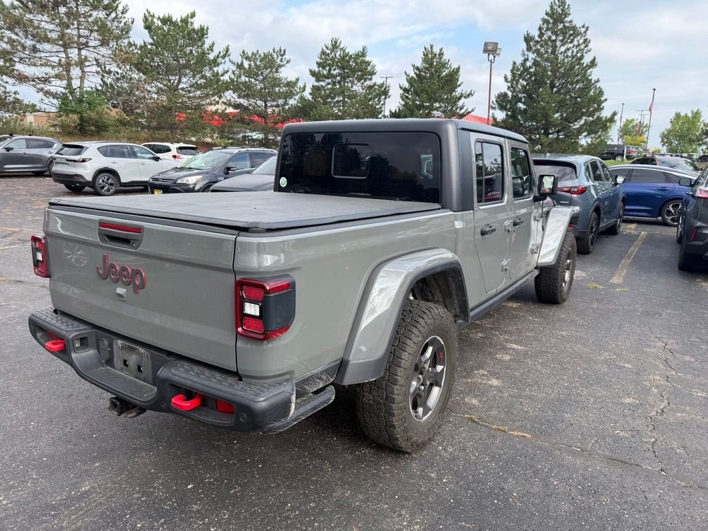 Used 2021 Gray Jeep Rubicon image 4
