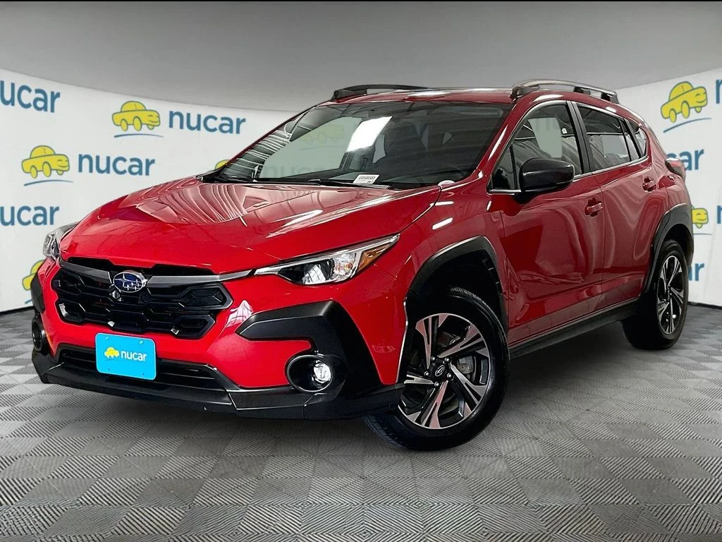 Used 2025 Pure Red Subaru Premium image 3