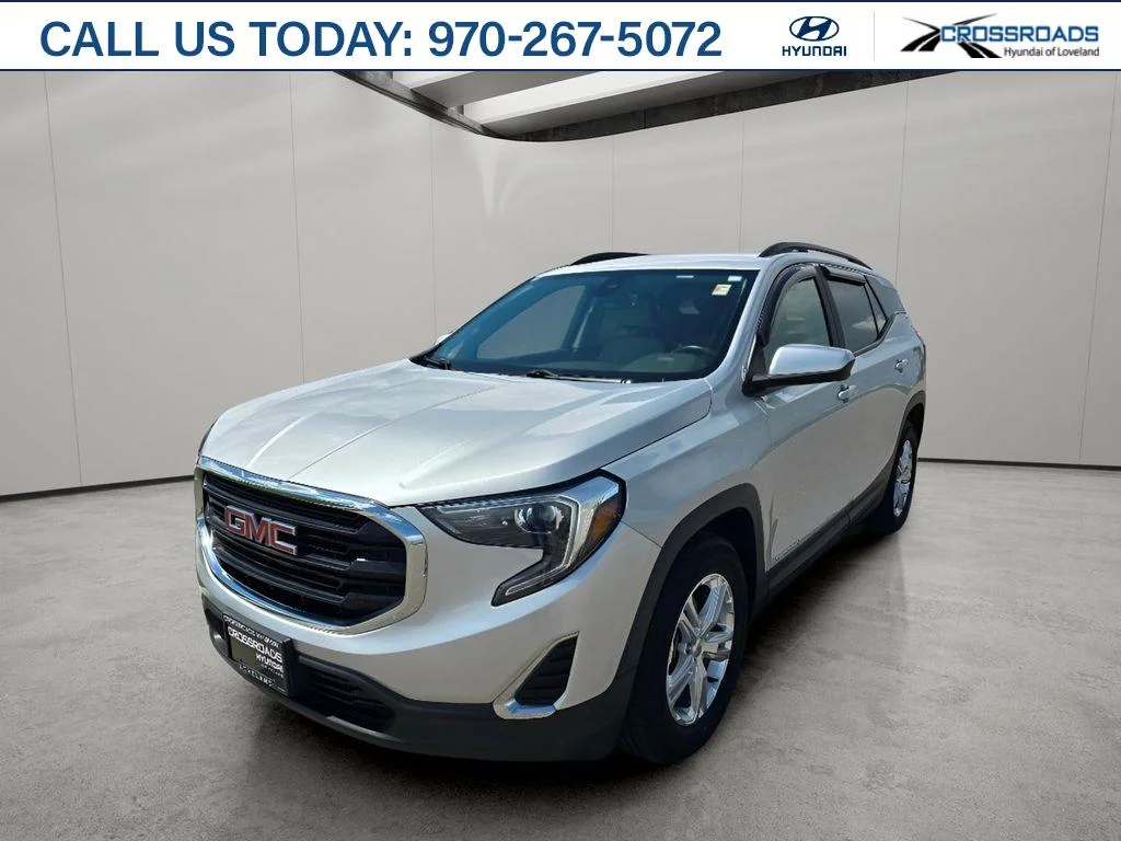 Used 2021 Quicksilver Metallic GMC SLE image 1