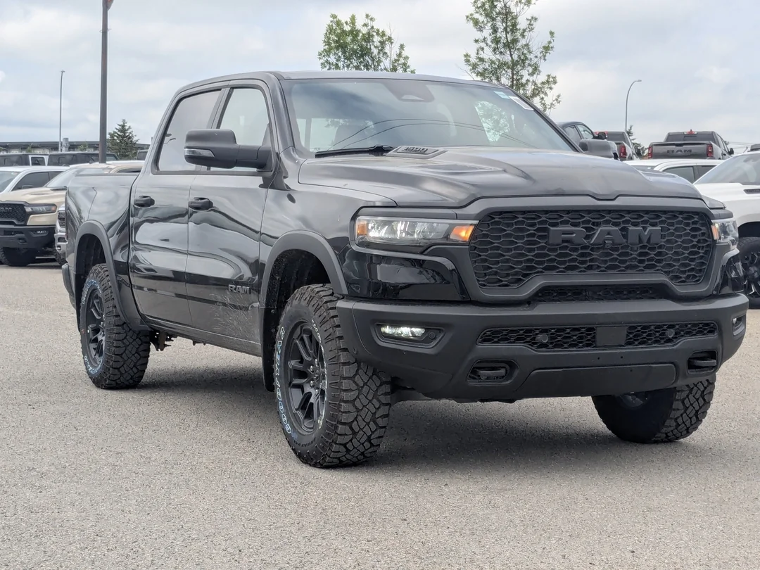 New 2026 Black RAM Rebel - - 4x4 - Hurricane Twin Turbo - Rebel Level 1 Equip Grp & More! image 2