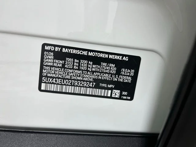 New 2026 Alpine White BMW xDrive50e image 21