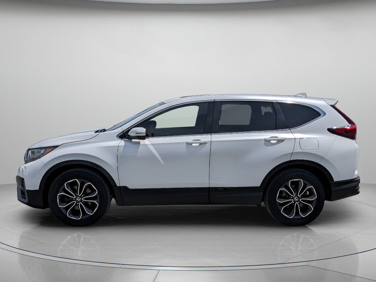 Used 2021 Platinum White Pearl Honda EX image 3