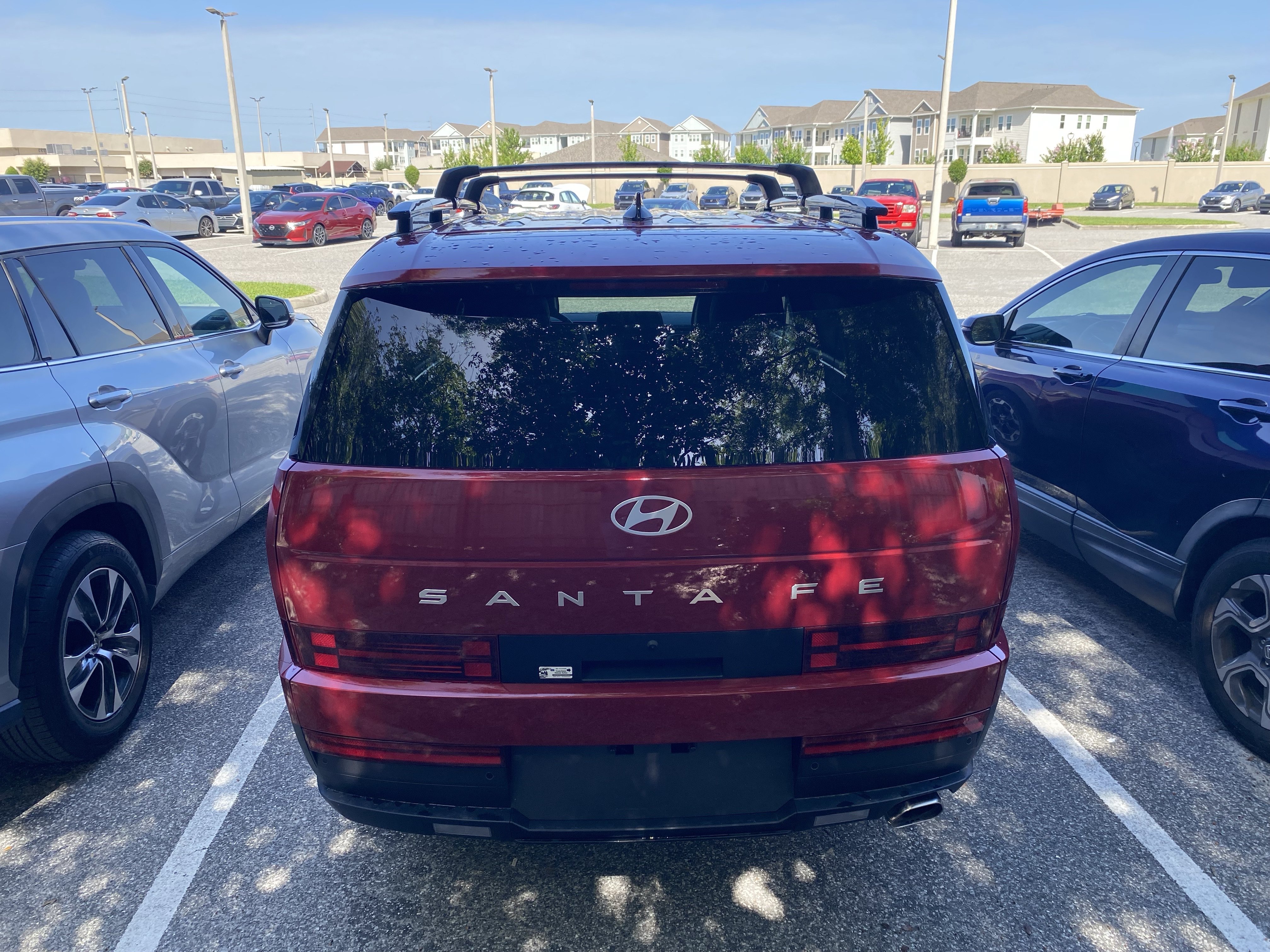 Used 2025 Ultimate Red Hyundai SEL image 7