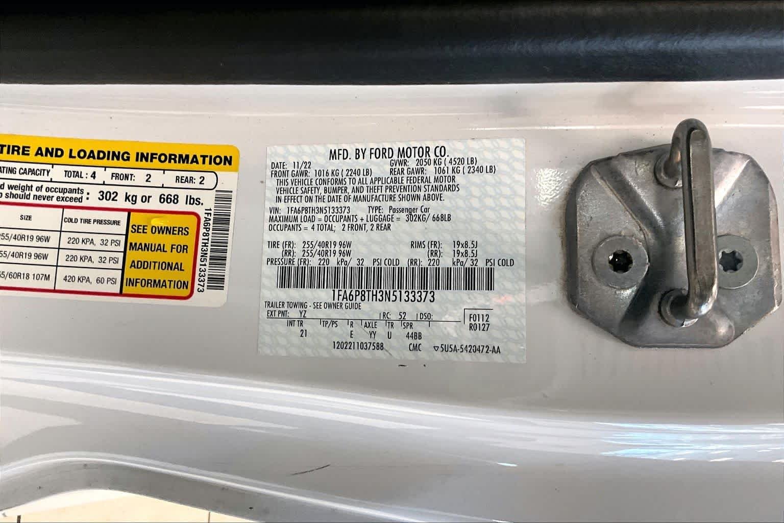 Used 2022 Oxford White Ford EcoBoost image 28