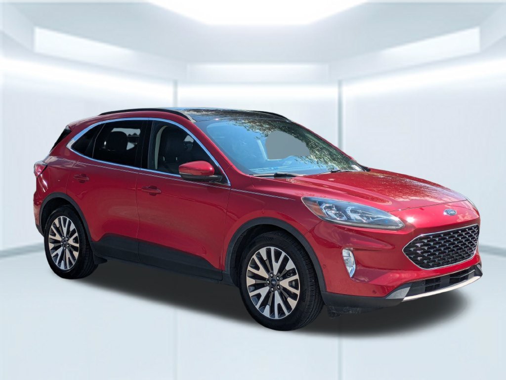 Used 2020 Red Ford Titanium image 7