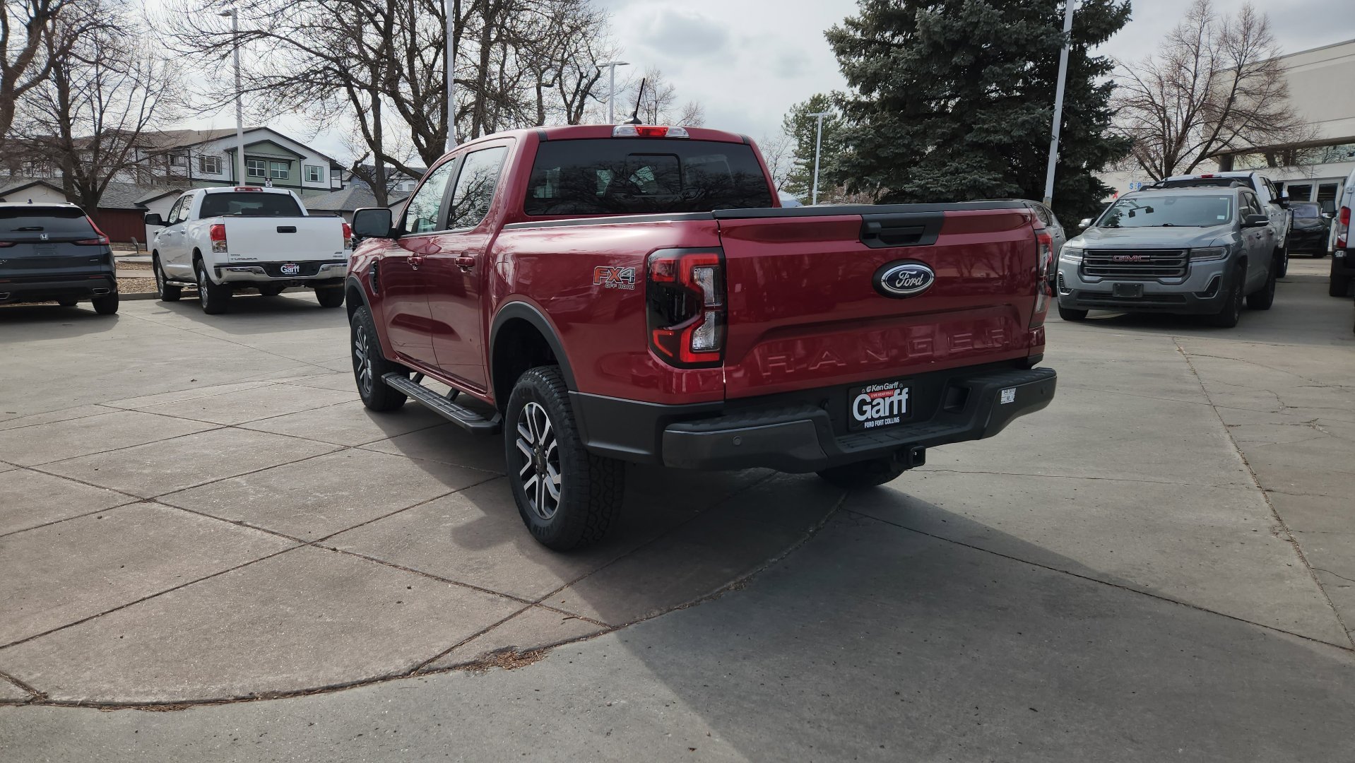 New 2025 Ruby Red Metallic Tinted Clearcoat Ford LARIAT image 10