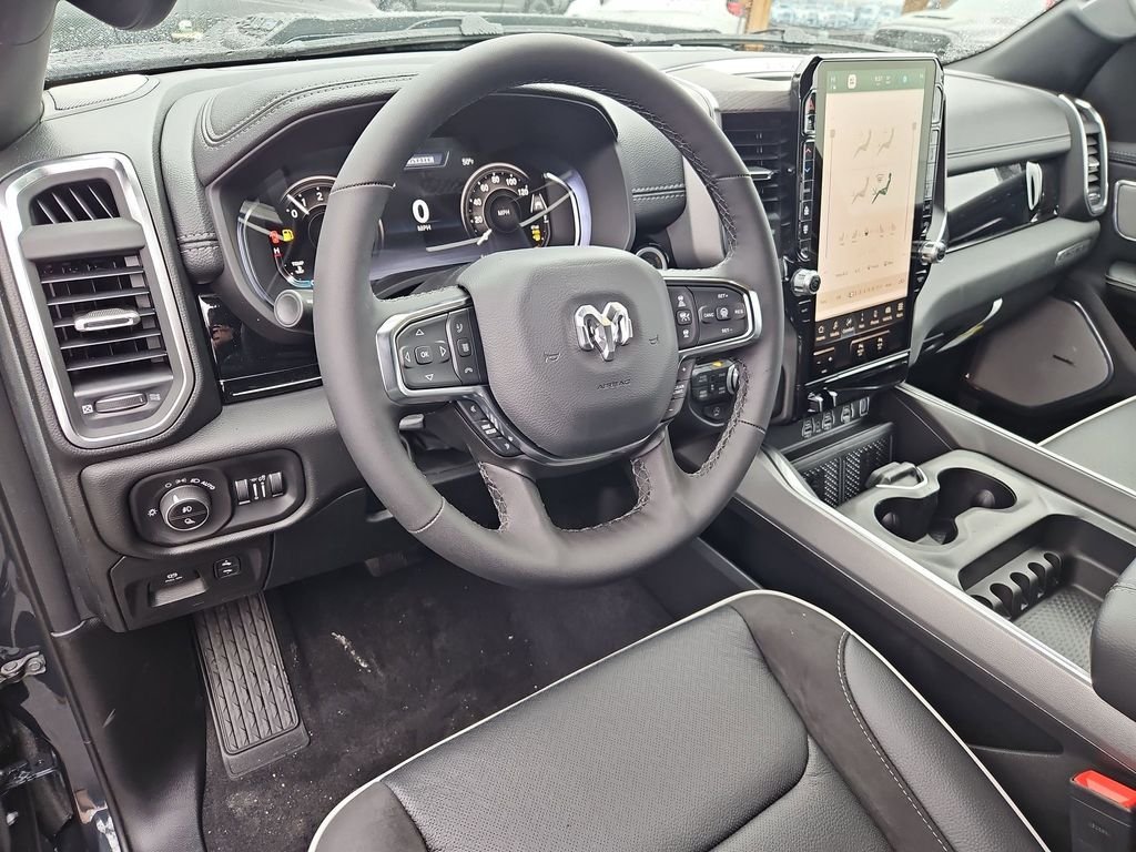 New 2026 Forged Blue Metallic Exterior Paint RAM Laramie image 13