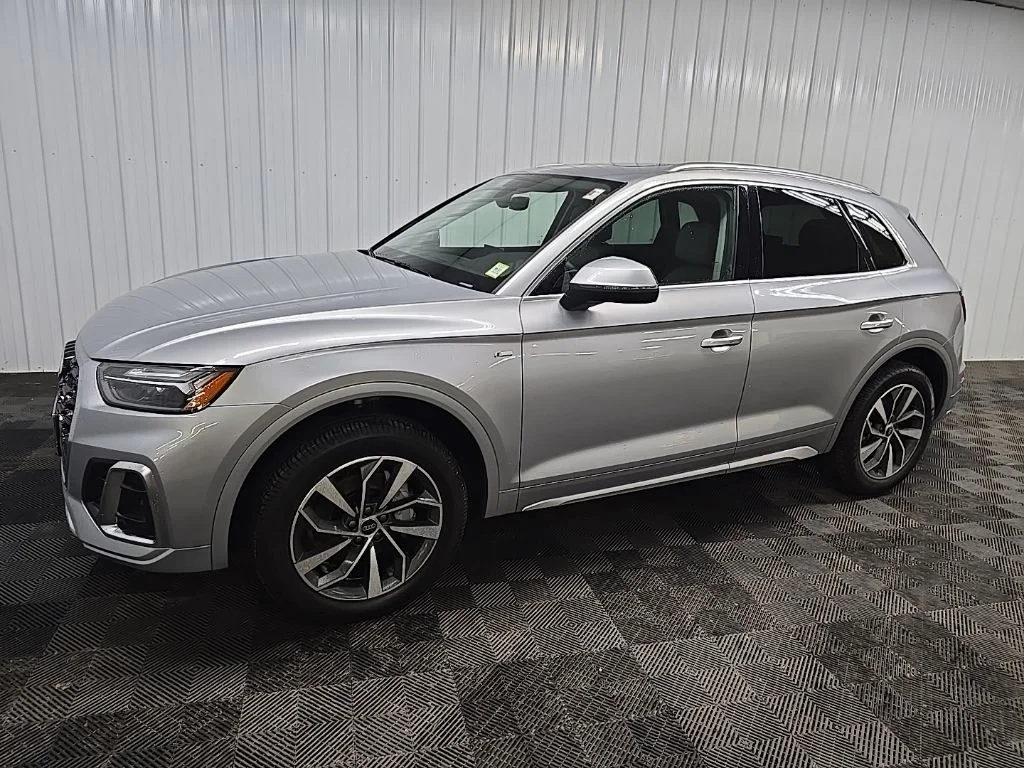 Used 2022 Gray Audi 45 S line Premium image 6