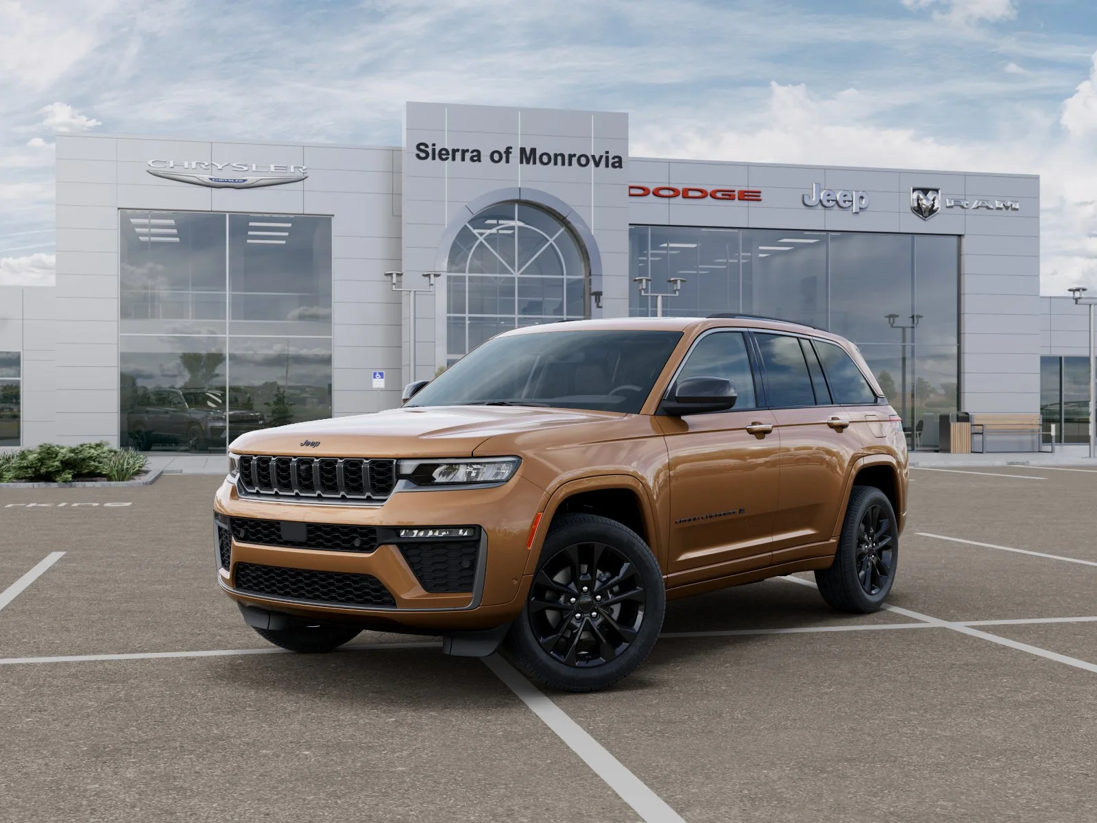 New 2026 Copper Shino Metallic Clear-Coat Exterior Paint Jeep Limited Reserve image 27