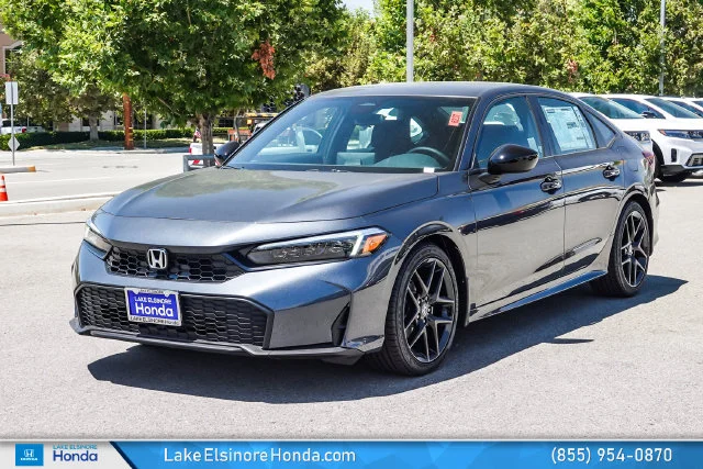 New 2026 Meteorite Gray Metallic Honda 2WD SPORT image 4