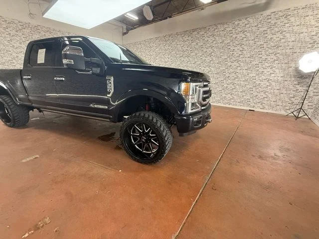 Used 2022 Antimatter Blue Metallic Ford Platinum image 10