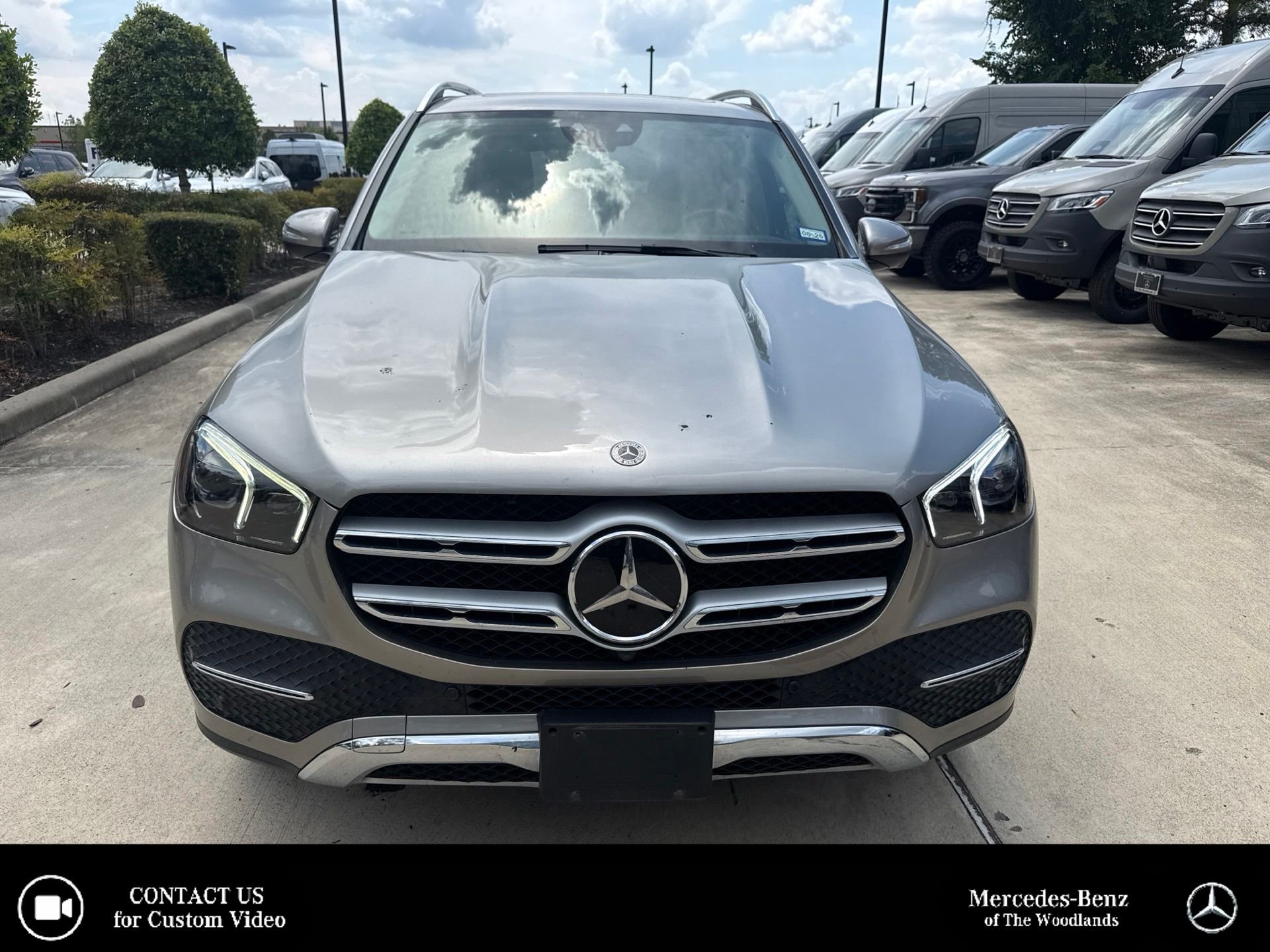 Used 2021 Mojave Silver Metallic Mercedes-Benz GLE 350 image 1
