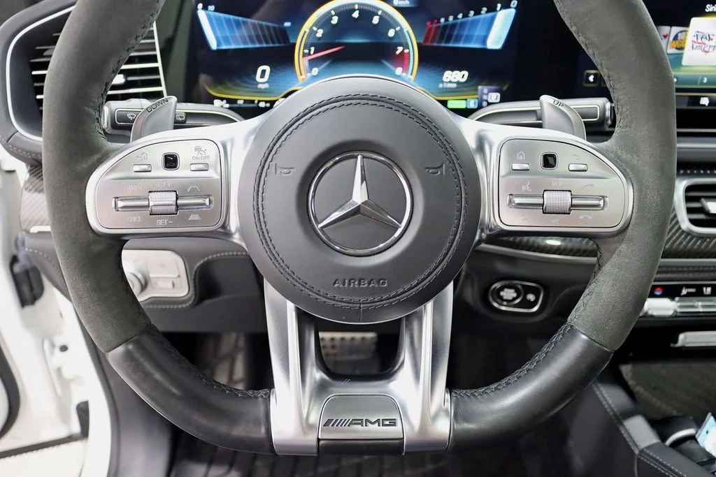 Used 2021 White Mercedes-Benz GLS 63 AMG® image 16