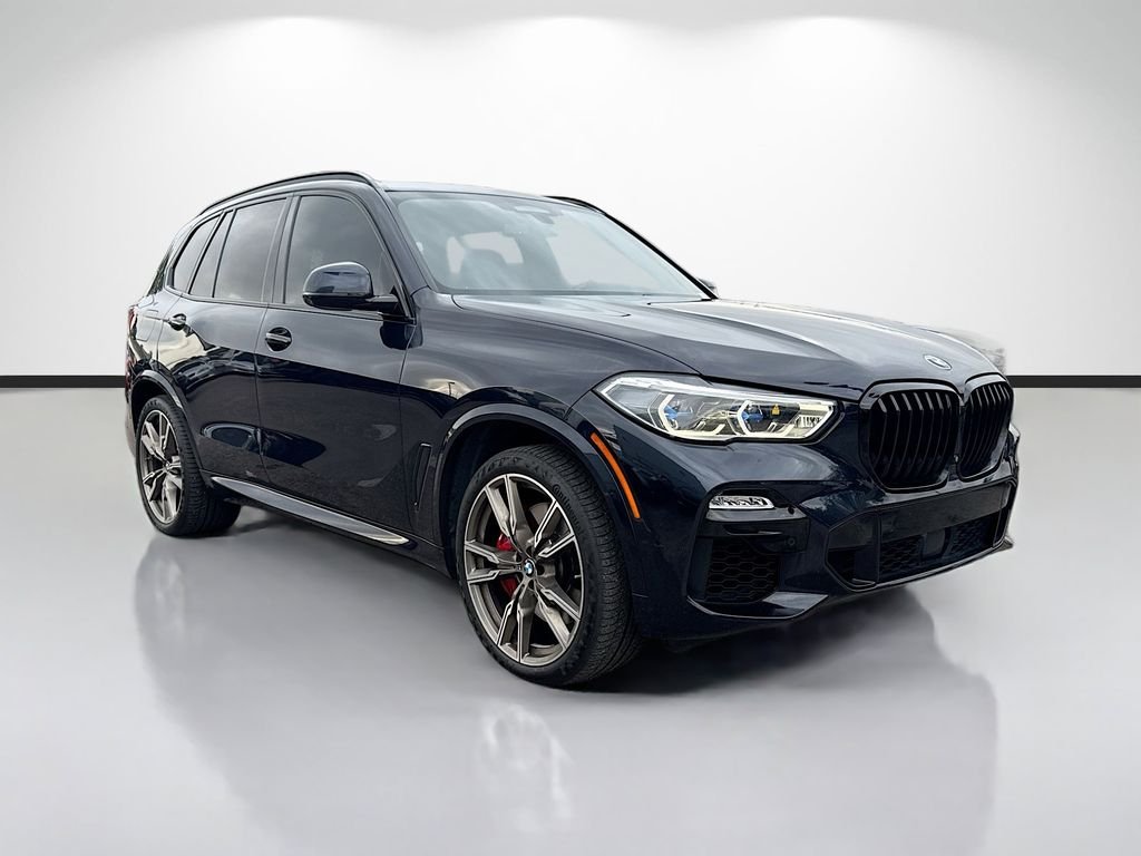 Used 2021 Black BMW M50i image 1