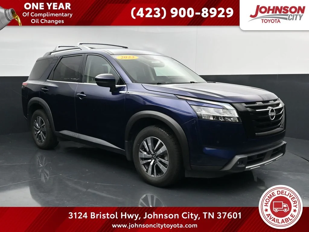 Used 2023 Blue Nissan SL image 1
