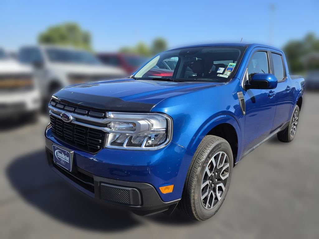 Used 2023 Atlas Blue Metallic Ford Lariat image 3