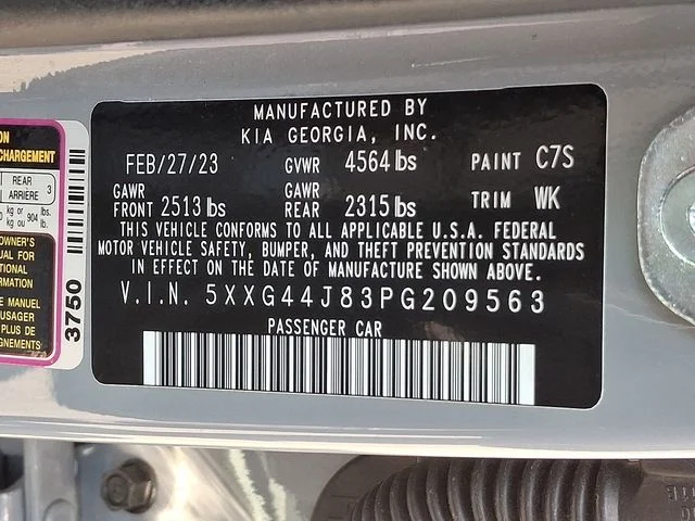 Used 2023 Gray Kia GT image 29