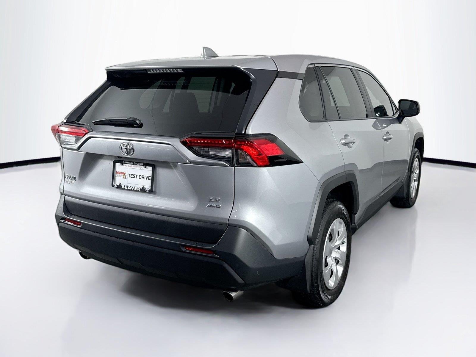 Certified Used 2025 Silver Sky Metallic Toyota LE image 2