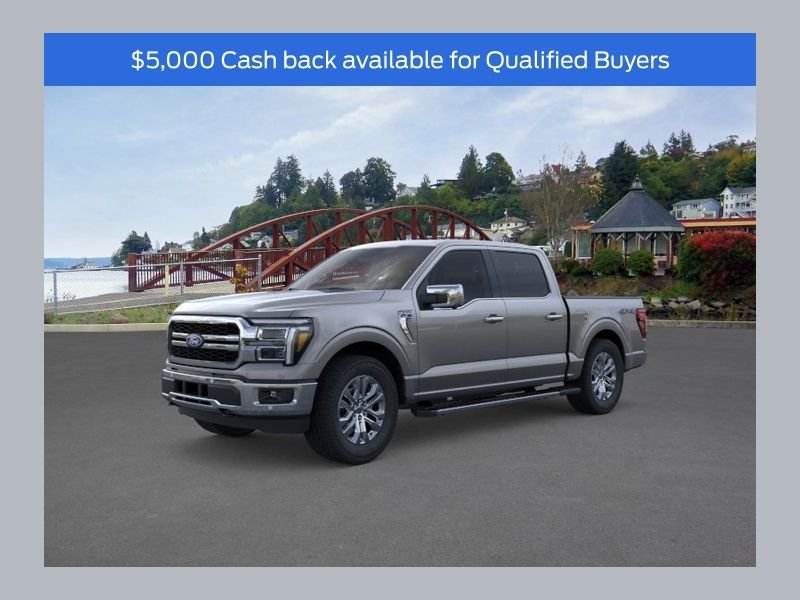 New 2026 Carbonized Gray Metallic Ford Lariat® image 1