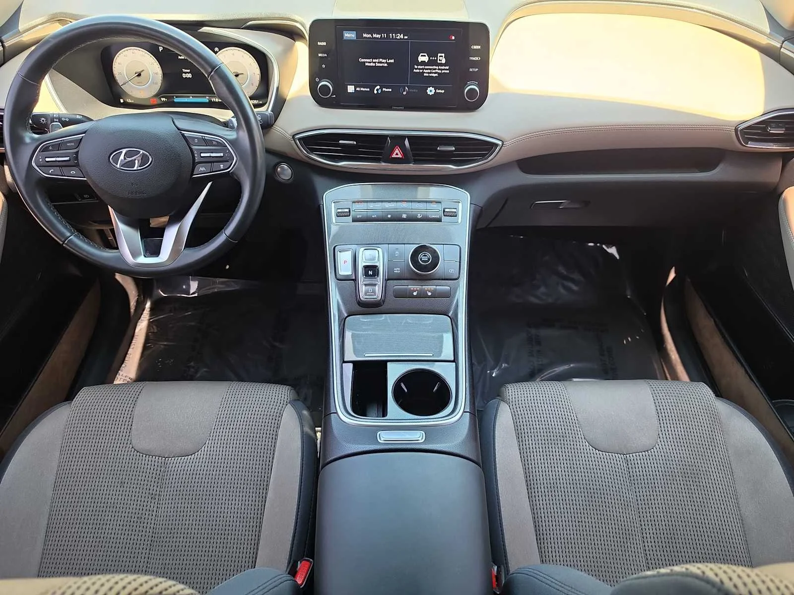 Used 2021 Twilight Black Hyundai SEL image 13